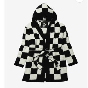 Lonely Ghost Checkered Robe